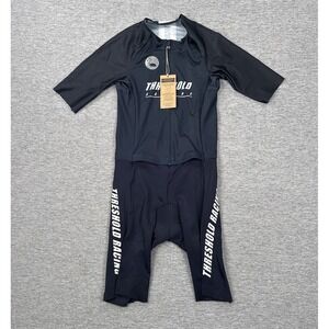 WYN Republic Triathlon Suit Mens Medium Blue Threshold Racing Hi Velocity NEW